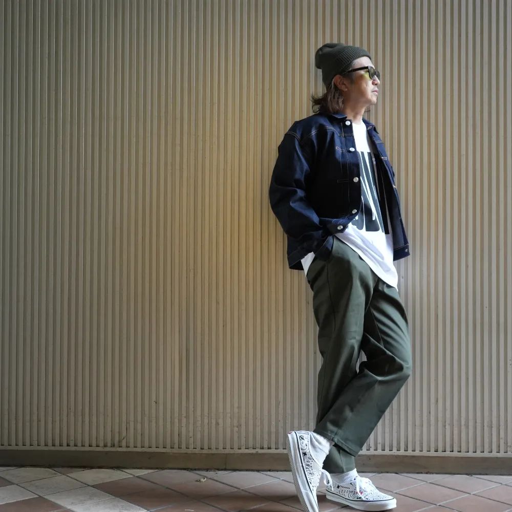 【ラスト1点】DICKIES 10L TC PANTS "THUNDERS" (OLIVE) / ディッキーズ コラボ チノパンツ