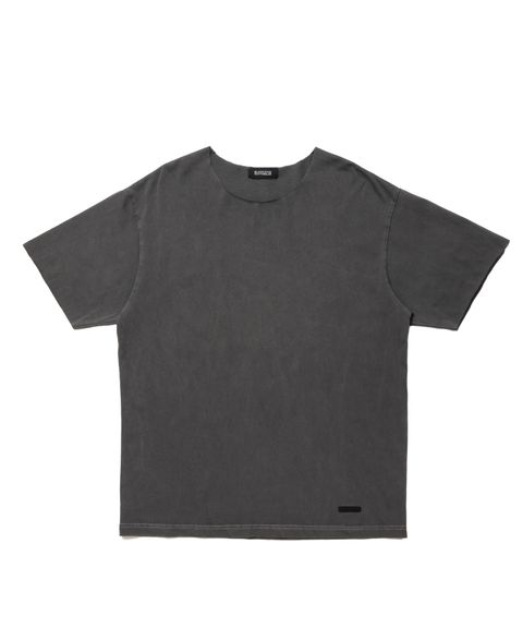 PIGMENT CUT OFF TEE (CHARCOAL) /  オリジナル カットオフ Tシャツ