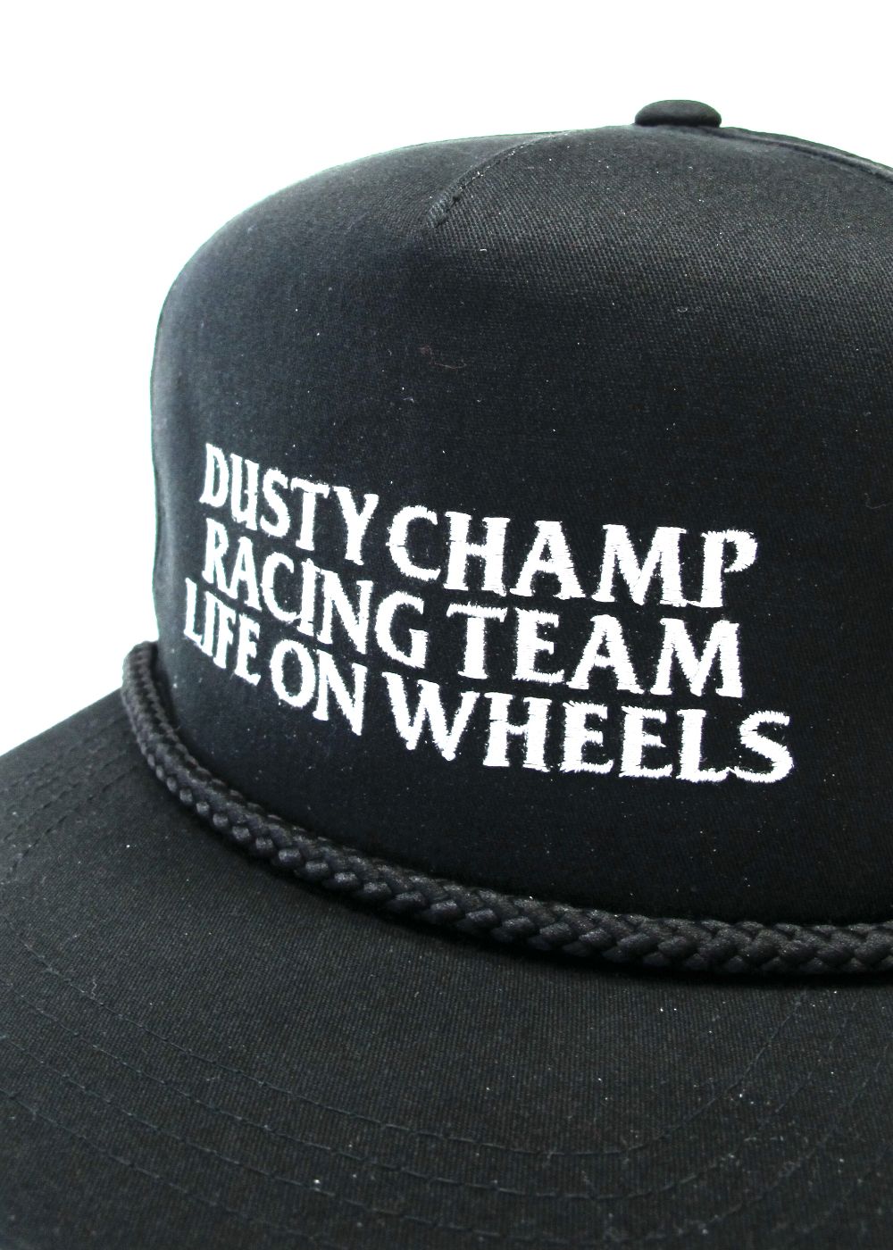 DUSTYCHAMP TRUCKER CAP (BLACK) / ダスティーチャンプ トラッカーキャップ