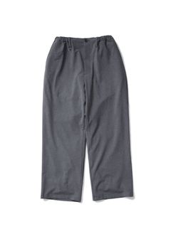CHET PANTS (GRAY) / ワイドスラックス