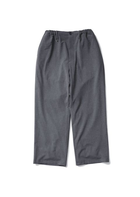CHET PANTS (GRAY) / ワイドスラックス