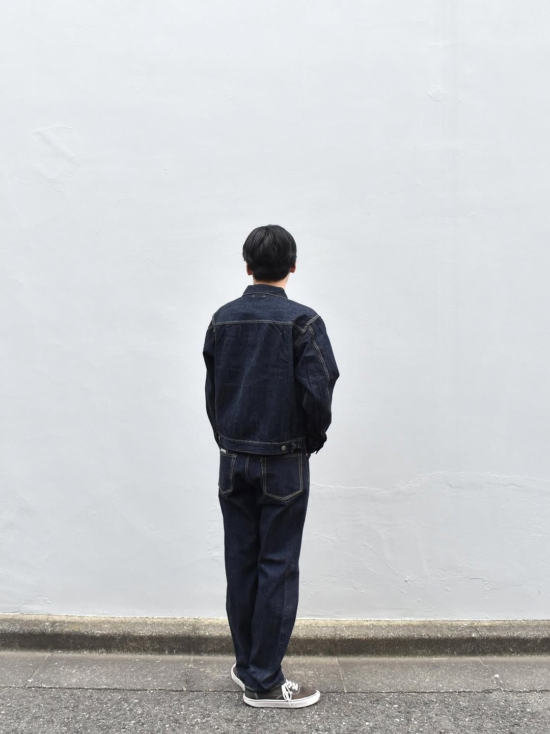 L.Straight 5pocket OWS (OWS) / ルーズ ストレート デニムパンツ / セットアップ可能
