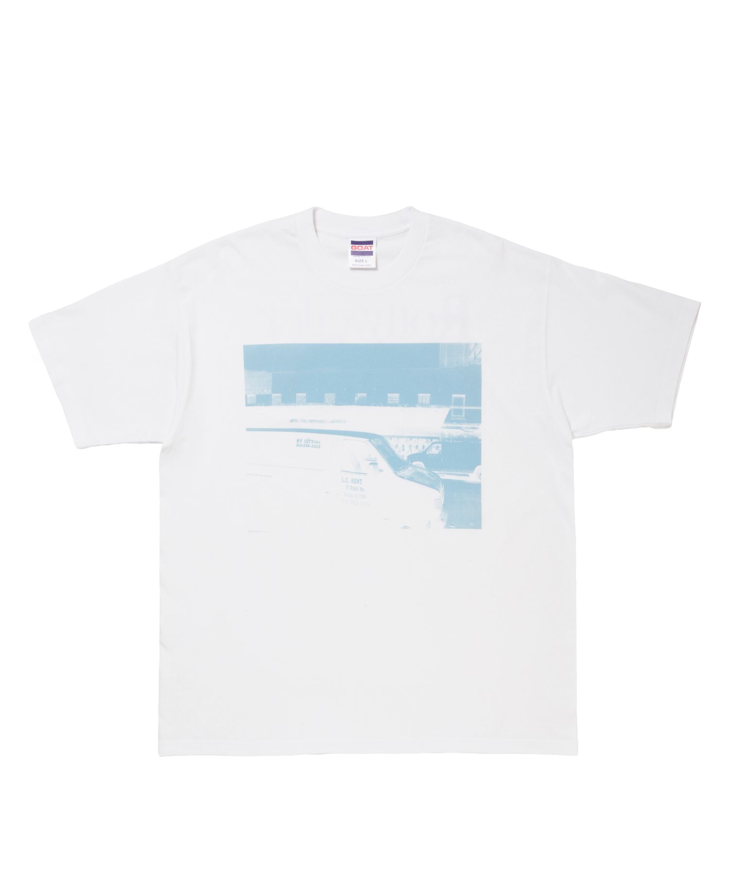 AMERICAN PHOTO TEE (SAX) / フォト プリント Tシャツ