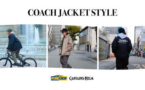 COACH JACKET STYLE / スタイル特集アップ致しました。