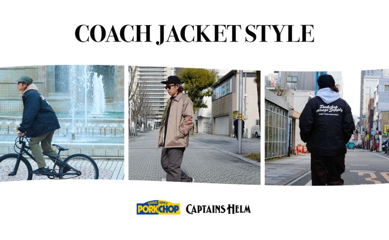 COACH JACKET STYLE / スタイル特集アップ致しました。