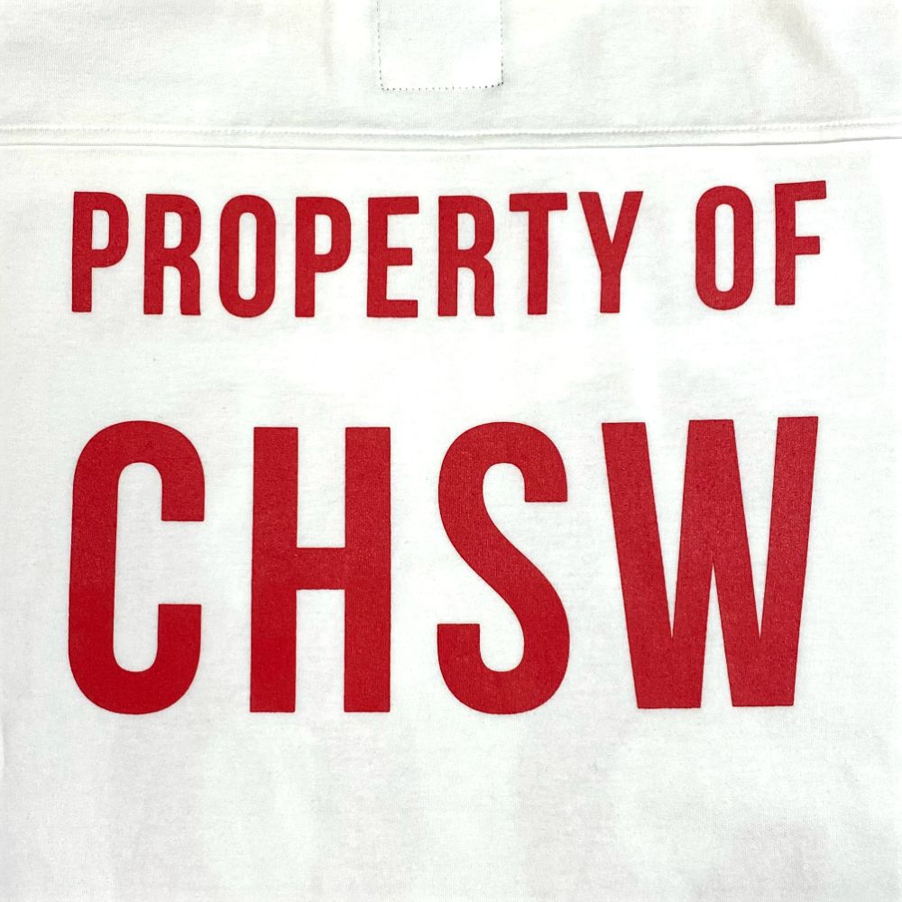 CHSW FBT (WHITE) / フットボール Tシャツ