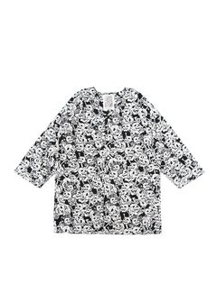 YOIYOI GION (宵々祇園) / KOIKUCHI "YOKOO-02" / ×横尾忠則 髑髏柄 コラボ鯉口シャツ