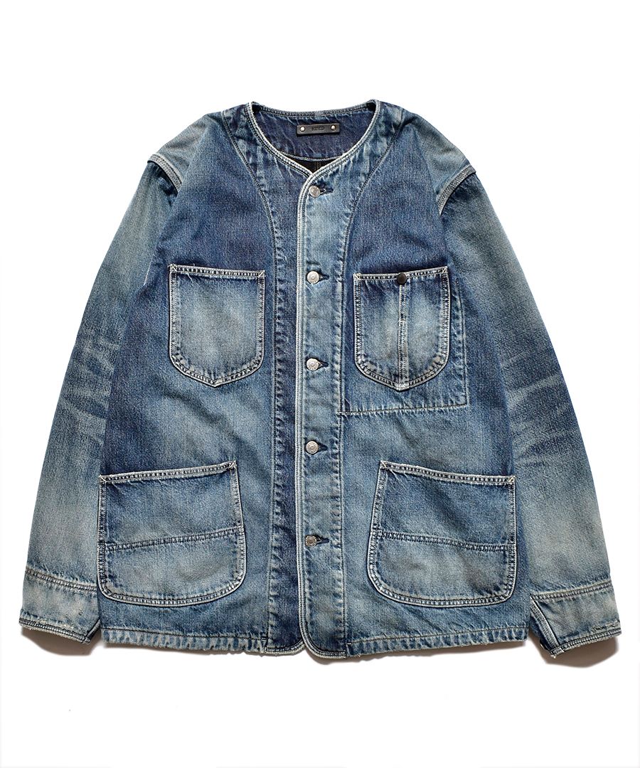 MINEDENIM - Blanket Lining Nocollar Coverall (USD) / ブランケット