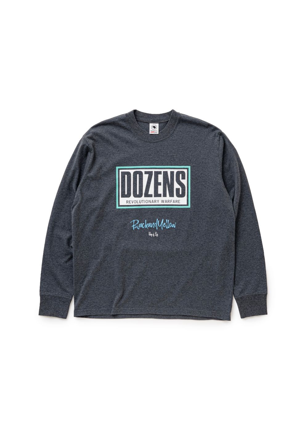 FRAME DOZENS L/S TEE (CHARCOAL) / フレーム ダズンズ ロング Tシャツ