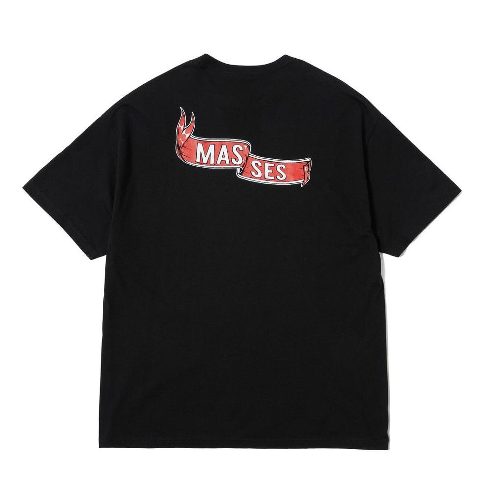 低価格 PORKCHOP GARAGE (BLACK (×MASSES) P WEEL FLYING - SUPPLY トップス