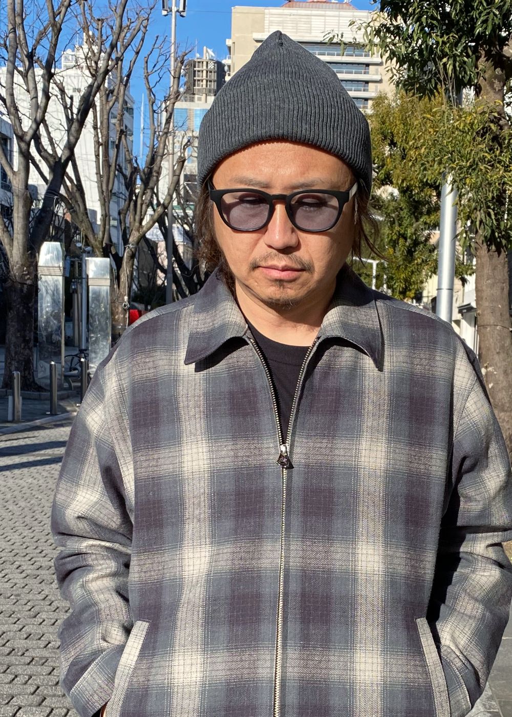 【ラスト1点】COOL MAX KNIT CAP (CHARCOAL) / クールマックス ニットキャップ