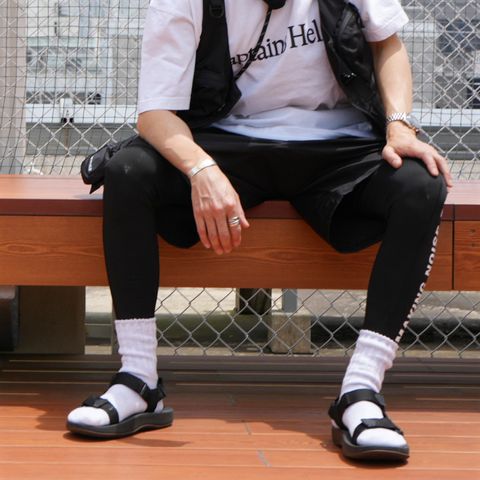 今期も好評のショーツ&レギンススタイル。