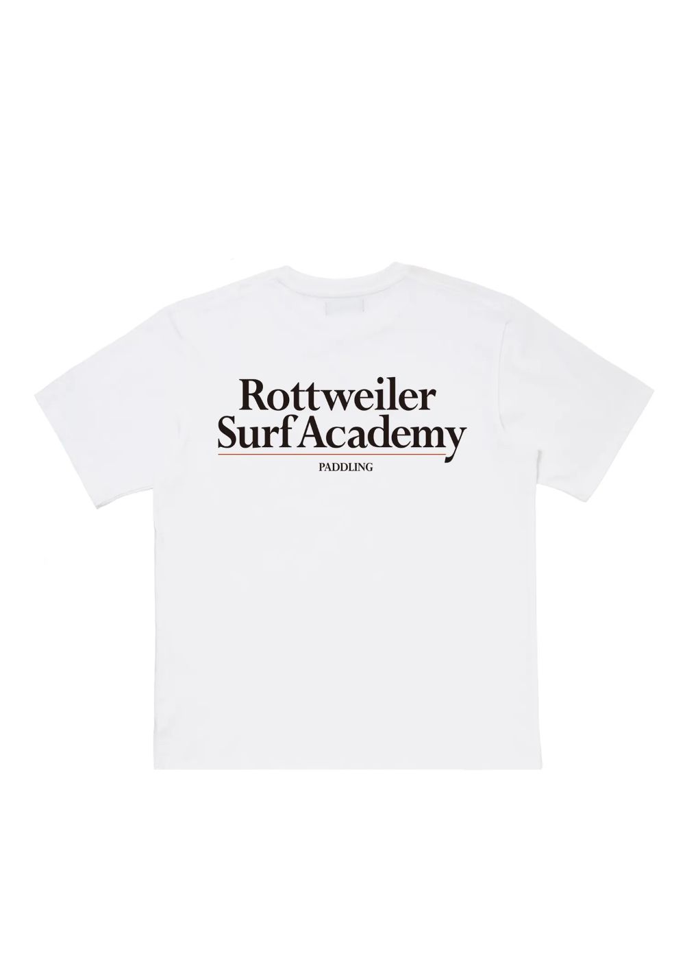 R9 SURF ACADEMY SS TEE (WHITE) /  オリジナル ロゴプリント Tシャツ