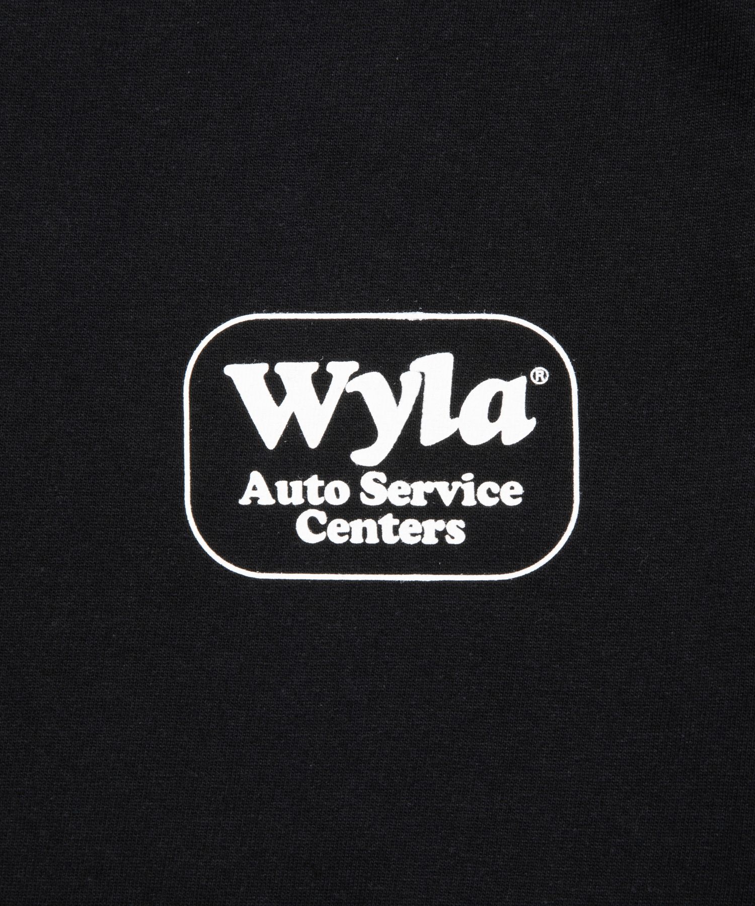 WYLA LS TEE (BLACK) / プリント Tシャツ