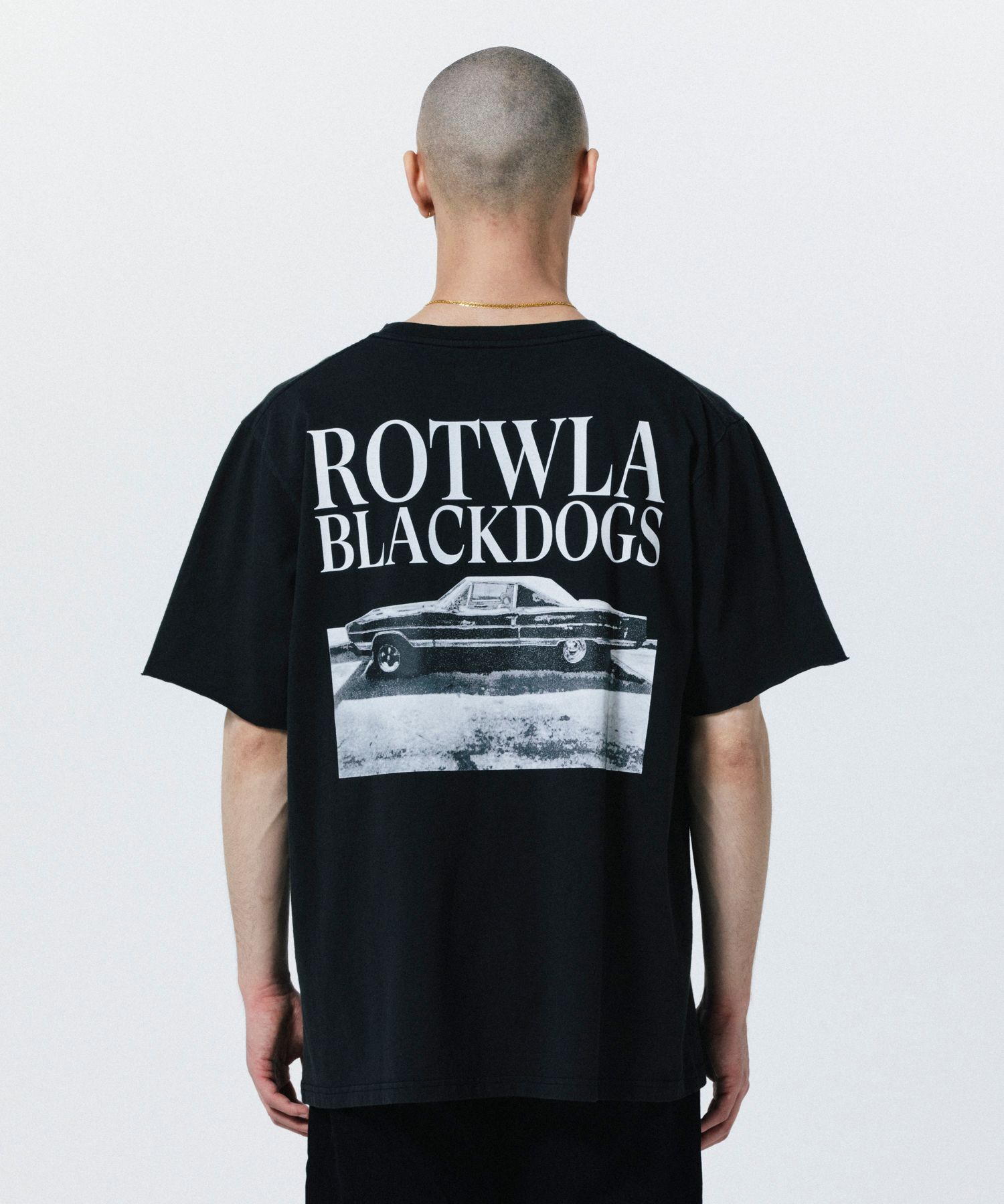 R9 PHOTO TEE (BLACK) / フォトプリント オリジナル Tシャツ