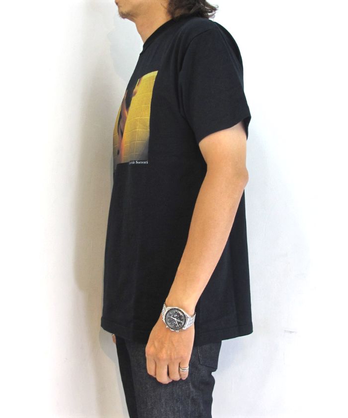 Stie-lo×Davide Sorrenti Unknown Nude T-SH (BLACK) / ×ダヴィデ・ソレンティ×スティーロ コラボフォトT