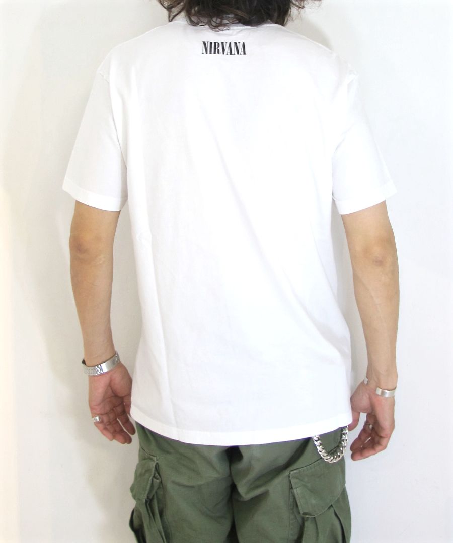 MINEDENIM - × Nirvana ''YL Photo'' Tee (WHITE) / ニルバーナ コラボ