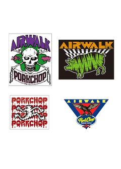 AP STICKER SET / ×AIRWALK コラボ ステッカーセット