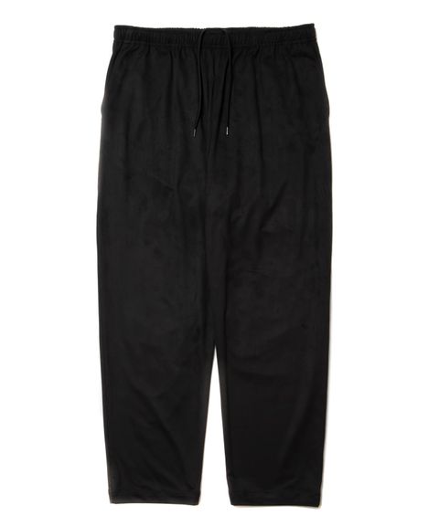 R9 F.SUEDE EASY PANTS (BLACK) / フェイク スウェード イージー パンツ / セットアップ可能