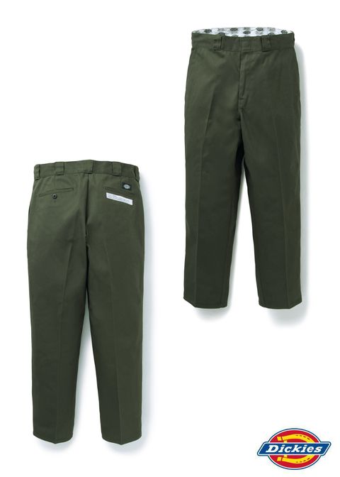 10/L DICKIES 874 TC PANTS "THUNDERS" (OLIVE) / ディッキーズ コラボチノパンツ