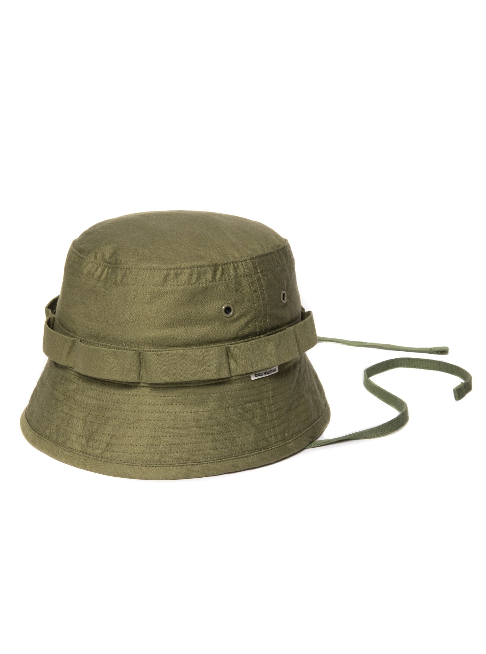 COOTIE PRODUCTIONS - Back Satin Boonie Bucket Hat (OLIVE 