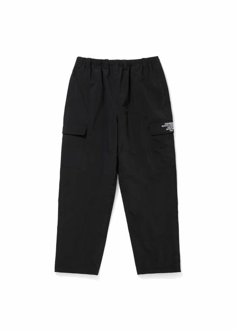 Nylon 6P Pant (BLACK) / ナイロン 6ポケット トラックパンツ / セットアップ可能