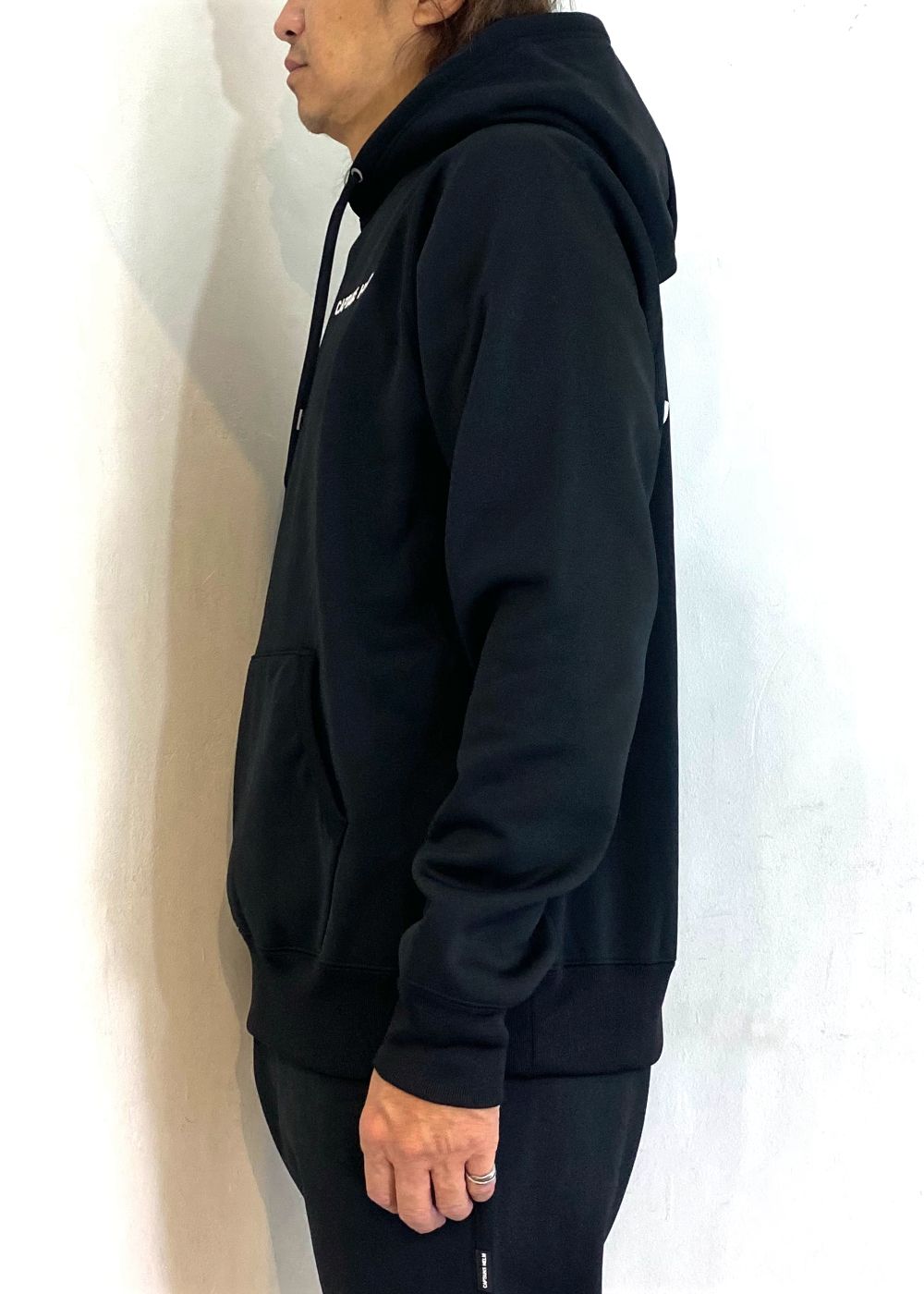 PLEASURE SEEKERS TEC HOODIE (BLACK) / セットアップ テック フーディー / セットアップ可能