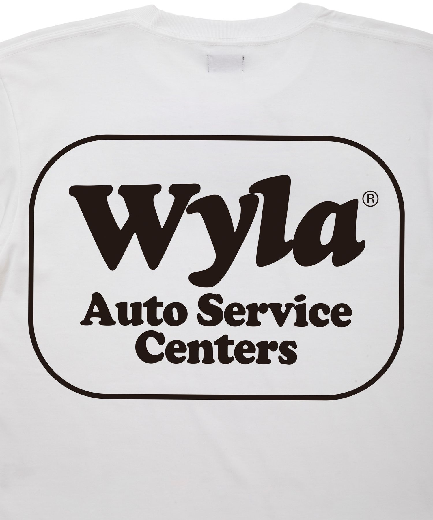 WYLA LS TEE (WHITE) / プリント Tシャツ