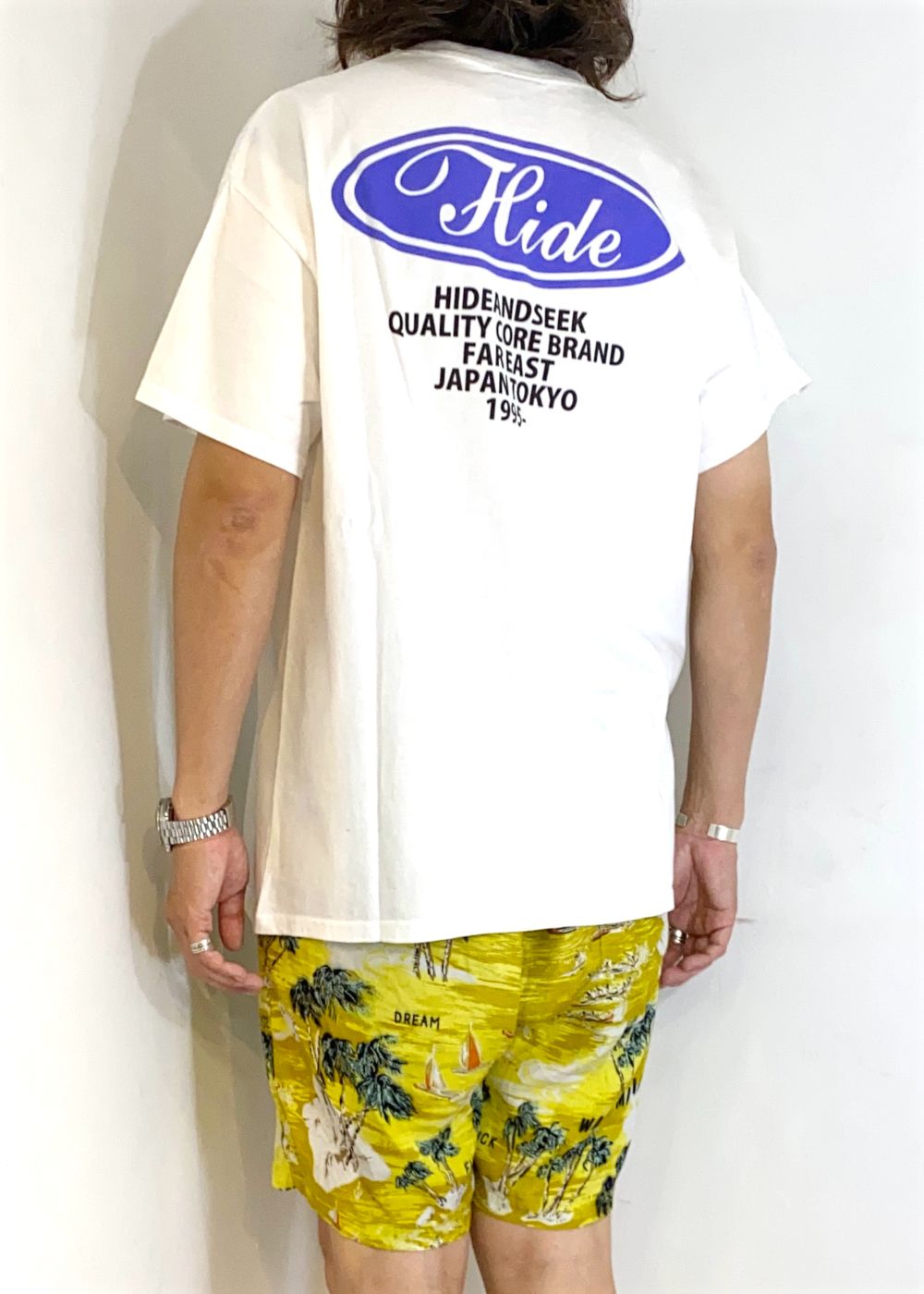 Circle Logo S/S Tee (WHITE) / ロゴ プリントTee