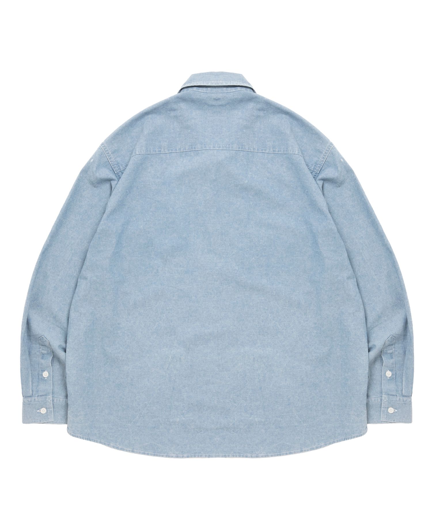 R9 CHAMBRAY SHIRT (BLACK) / シャンブレー シャツ
