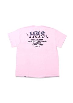 N.L.U. S/S Tee (Back) (PINK) /  プリントTee (バック)