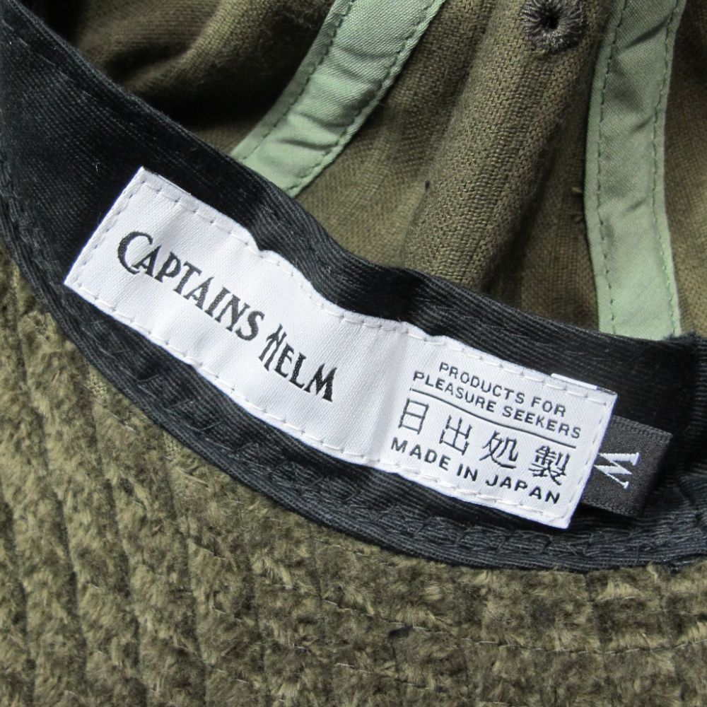 CAPTAINS HELM - 【ラスト1点】FAT CORDUROY BALL HAT (OLIVE