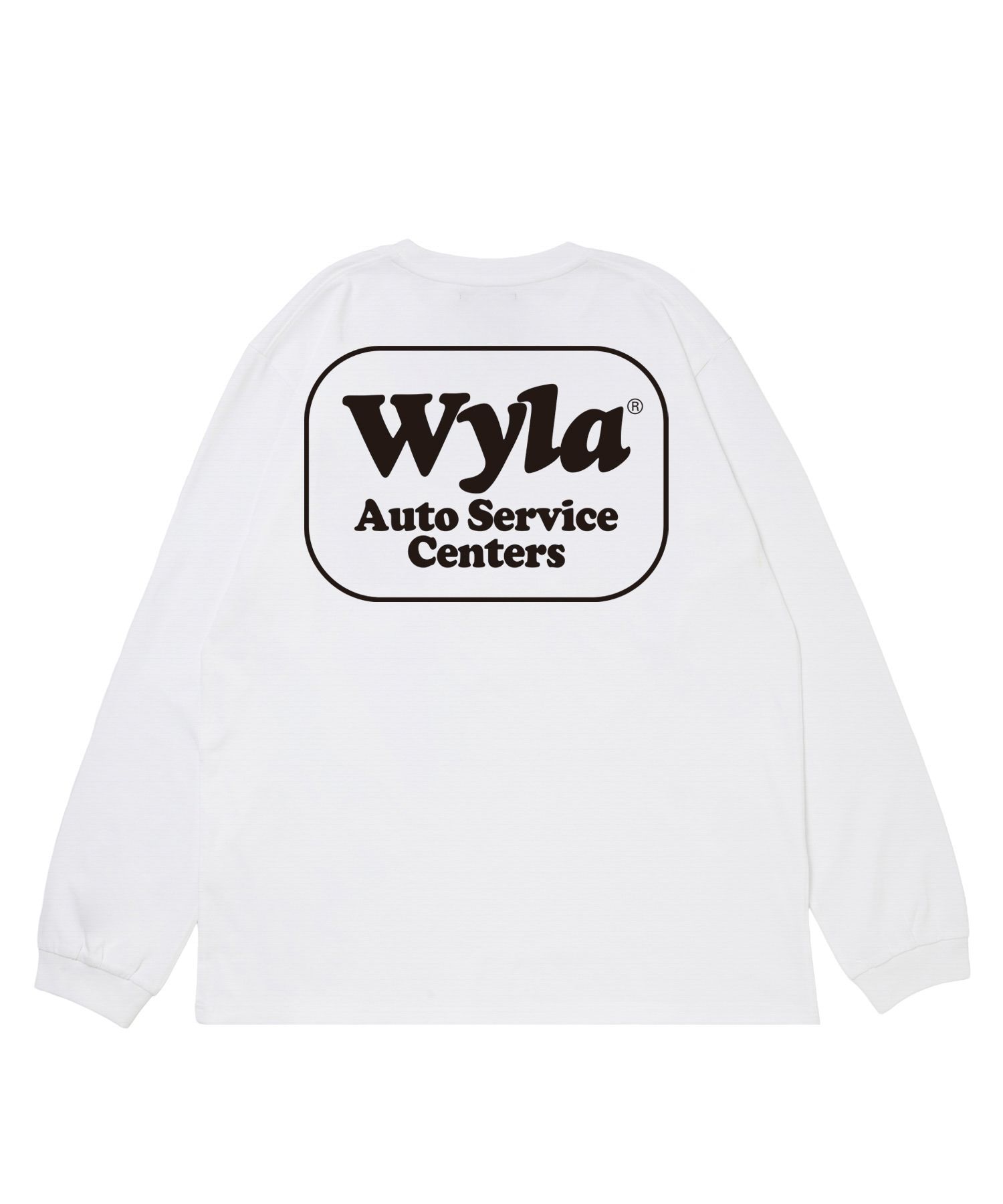 WYLA LS TEE (WHITE) / プリント Tシャツ