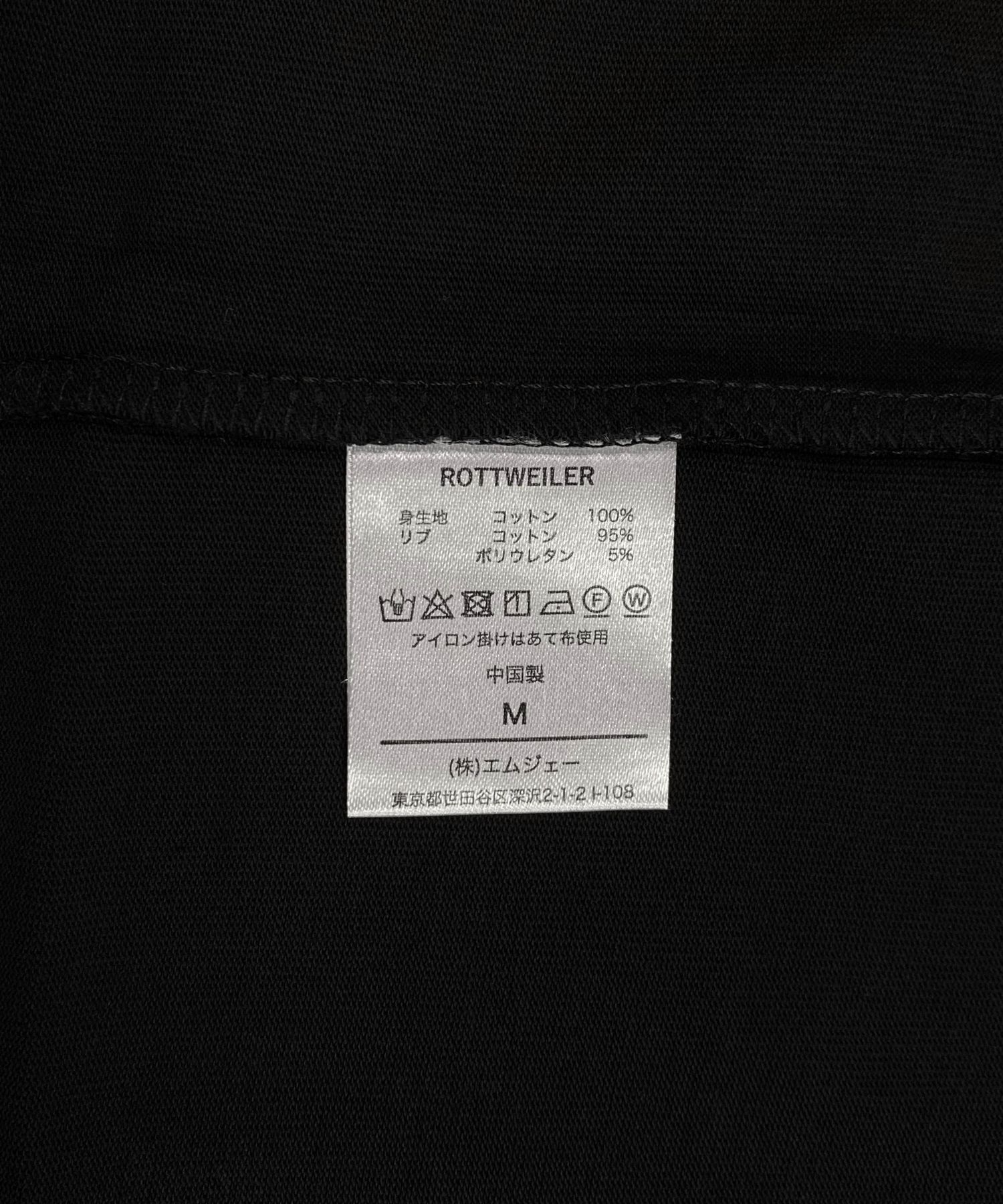 【ラスト1点】CUTOFF TEE (BLACK) /  オリジナル カットオフ Tシャツ