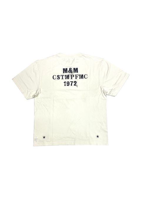 FADE WASH TEE (FADE WHITE) / フェイド ウォッシュ Tシャツ