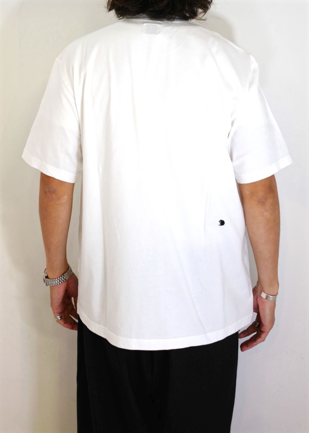 Lサイズ 新品 RATS ラットマン Tシャツ 白 日本製