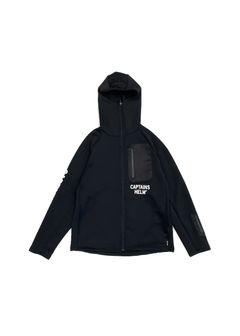 【ラスト1点】W-S 2nd LAYER TECH HOODIE (BLACK) / 2ndレイヤー テックフーディー