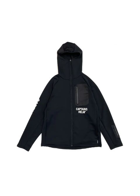【ラスト1点】W-S 2nd LAYER TECH HOODIE (BLACK) / 2ndレイヤー テックフーディー