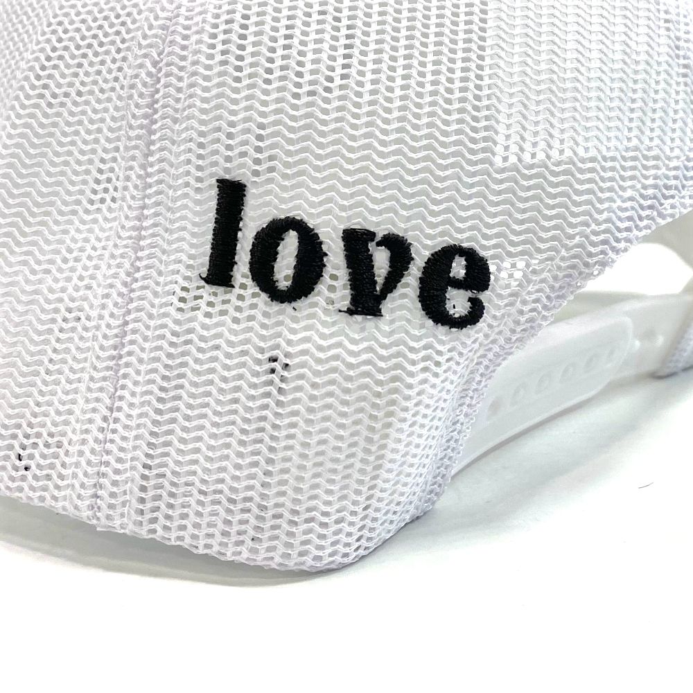 CLASSIC LOGO MESH CAP (WHITE) / ロゴメッシュキャップ