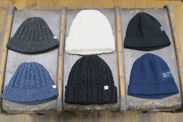 冬の必需品・ニットキャップ☆お得な価格にて販売中です。