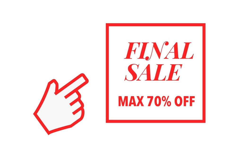 2018 WINTER FINAL SALE 本日開催!