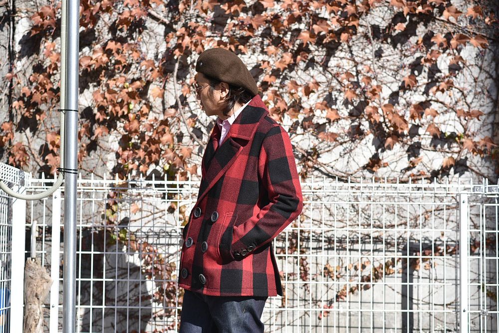 今が買い時！カジュアル～キレイめまで対応可能なTMT / BUFFALO CHECK PEA COAT。