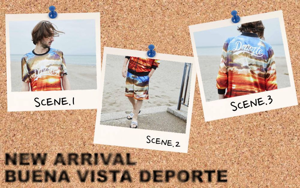 春はアクティブにセットアップがオススメ / BUENA VISTA DEPORTEより新入荷！