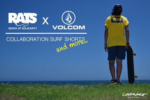 RATS×VOLCOM COLLABORATION SURF SHORTS / スタイル特集アップ致しました。