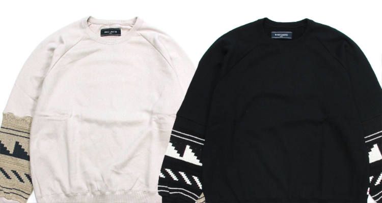 NEW ARRIVAL / WHIZ LIMITED-WAVY SWEAT SHIRT