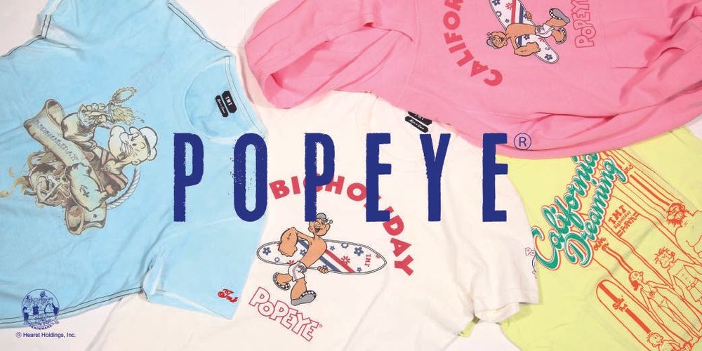 TMT×POPEYE (R) 新作をアップ致しました。
