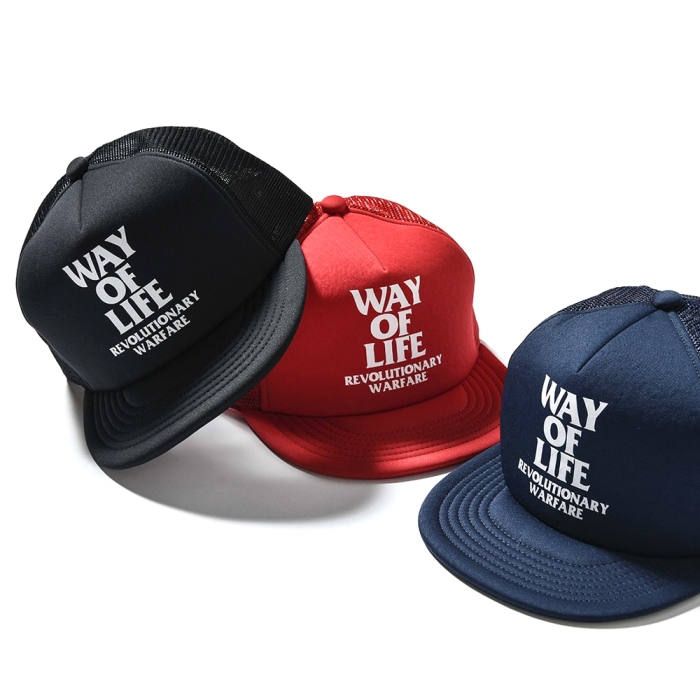 (7月中旬入荷分) RATS / WAY OF LIFE MESH CAP 先行予約開始致しました。