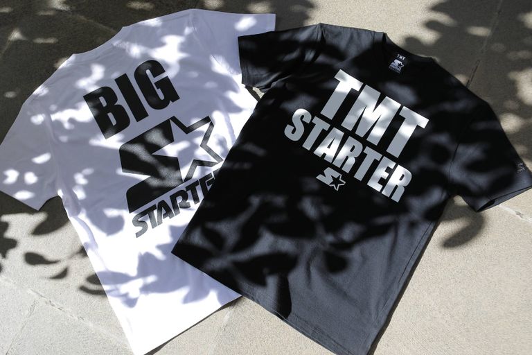 TMT × STARTER コラボアイテムをアップ致しました。