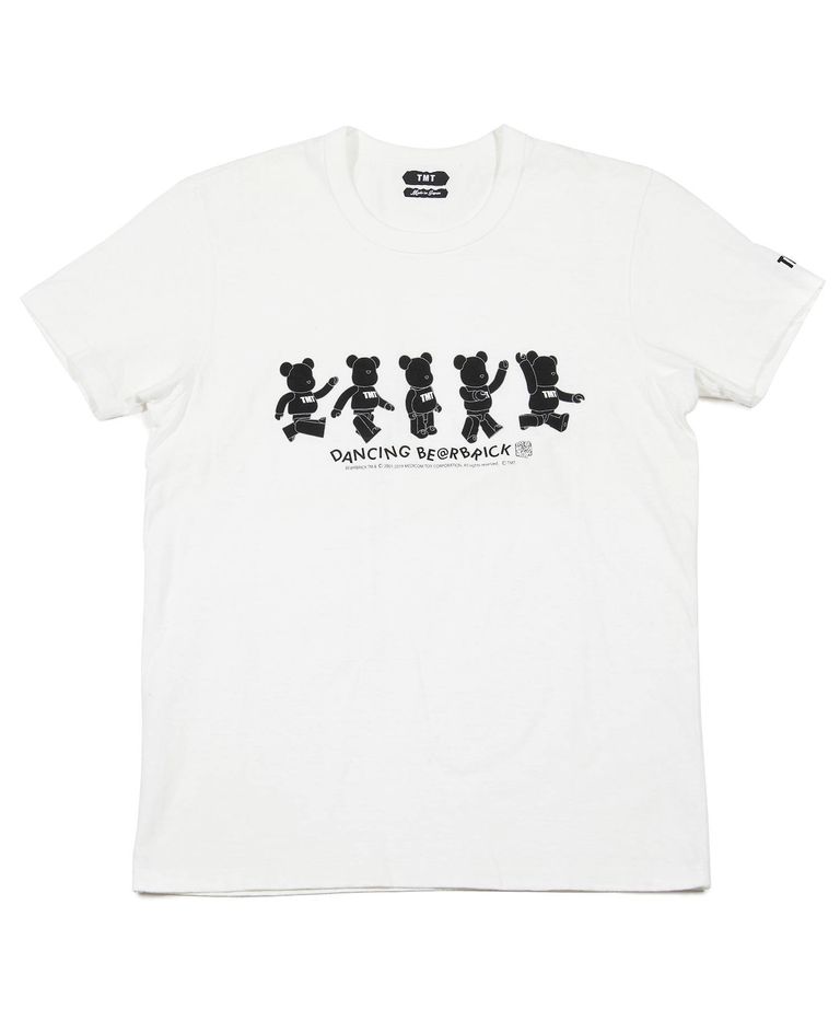 TMT × BE@RBRICK コラボTシャツ☆WHITE.BLACKともにMサイズ1点ずつの在庫となっております。