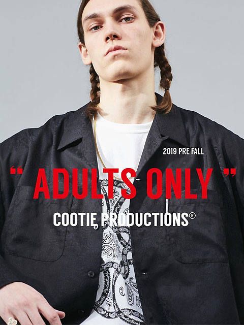 COOTIE 2019 PRE FALL スタート!